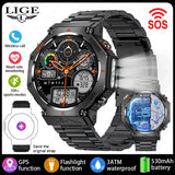 LIGE 2025 GPS Smartwatch for Men – Outdoor Sport Watch with AI Assistant, Compass, Altimeter, Barometer, and 3ATM Waterproof Protection thumbnail 35