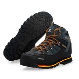 Men’s Waterproof Hiking Shoes – Outdoor Mountain Climbing Sneakers with Height Boost thumbnail 2