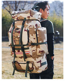130L Waterproof Hiking Backpack – Heavy-Duty Outdoor Rucksack with Reflective Safety Strips & Molle System thumbnail 26