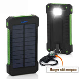 200,000mAh Solar Power Bank – Heavy-Duty Outdoor Backup Charger with Dual USB, LED Flashlight & Compass thumbnail 8