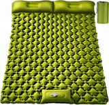 Double Camping Air Mattress with Built-In Pillows – Ultralight Inflatable Sleeping Pad for 2 – Waterproof, Compact & Durable thumbnail 19