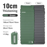 Ultralight Self-Inflating Camping Mattress with Built-In Foot Pump – 10cm Thick TPU Nylon Sleeping Pad for Hiking, Travel & Fishing thumbnail 27
