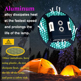 13500mAh Rechargeable Camping Lantern – Waterproof LED Light with Remote Control, Power Bank, & Stepless Dimming thumbnail 2