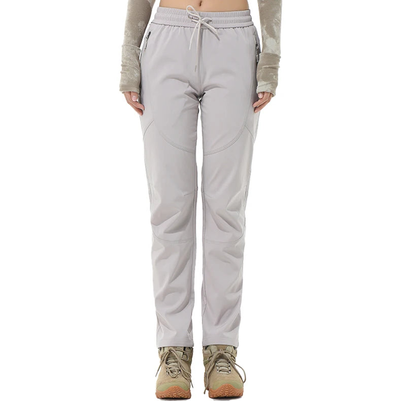 LNGXO Women's Waterproof Hiking Pants – Stretch Cargo Trousers for Trekking, Camping & Outdoor Sports