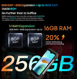 Blackview N6000 Rugged Waterproof Mini Smartphone | 4.3" Display, 256GB Storage, Android 13, 48MP Camera, NFC, Helio G99 Octa-Core thumbnail 26