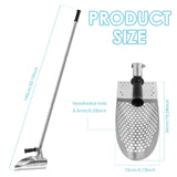 TreasurePulse Stainless Steel Metal Detecting Sand Scoop & Shovel Kit – 2-in-1 Beach Sifter with Ergonomic Handle thumbnail 7