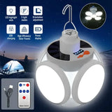 Solar Folding LED Camping Lantern – USB Rechargeable Emergency Light with 5 Modes & Hook (2400mAh, Waterproof, Remote Optional) thumbnail 19