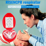CPR Pocket Rescue Mask – Adult & Child First Aid Emergency Resuscitator with O2 Inlet thumbnail 10