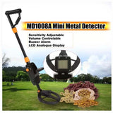 7.4" Waterproof Kids Metal Detector – Lightweight, Adjustable Gold Finder with LCD Screen (24"–35") thumbnail 7