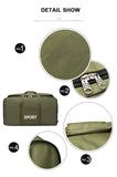 Camouflage Waterproof Oxford Travel Duffle Bag – Large Capacity Moving & Storage Bag thumbnail 12