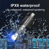 9000000LM Rechargeable Tactical LED Flashlight – 600W, Long-Range Beam, 12000mAh Power Bank, Waterproof & Zoomable thumbnail 17