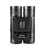 900x HD Long-Range Binoculars – Compact Folding Mini Telescope with BAK4 Prism & FMC Optics (Black) thumbnail 14