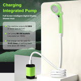LIXADA Digital Camping Shower Kit – 6000mAh Portable Outdoor Shower with Intelligent Display for RV & Camping thumbnail 3