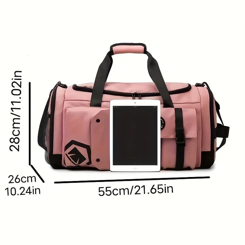 Large-Capacity Travel Backpack with Wet & Dry Separation & Shoe Compartment