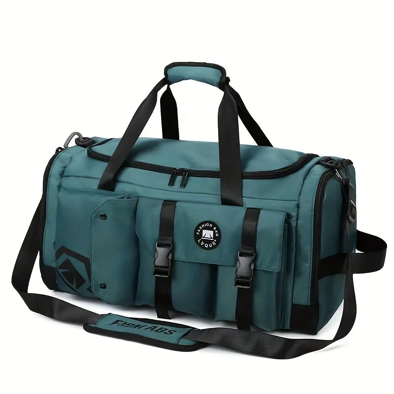 Large-Capacity Travel Backpack with Wet & Dry Separation & Shoe Compartment
