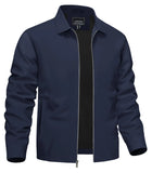 TACVASEN Men’s Lightweight Bomber Jacket – Casual Zip-Up Workwear for Spring & Fall, Water-Resistant Outdoor Windbreaker thumbnail 48