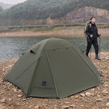 Mobi Garden 3–4 Person Waterproof Camping Tent – Double-Layer, UV & Rain Protection, Lightweight Trekking Shelter thumbnail 2