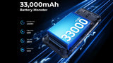 OUKITEL WP100 Titan Rugged Smartphone – 33,000mAh Battery, 200MP Camera, Built-in Projector, 66W Fast Charging, IP68 Waterproof thumbnail 9