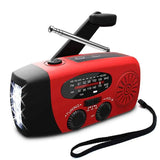 Multifunctional Emergency Solar Hand Crank Radio – AM/FM/WB NOAA Weather Radio with 2000mAh Power Bank & LED Flashlight thumbnail 8