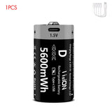 MATOV USB Rechargeable D Size Battery – 1.5V 5600mWh LR20 Lithium-ion D-Cell (2 or 4 Pack) thumbnail 16