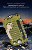 Hand Crank Emergency Weather Radio with Bluetooth – Solar/USB Rechargeable, Portable Power Bank thumbnail 17
