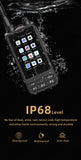 ANYSECU W6PLUS Android 10 4G LTE Network & Analog UHF Walkie Talkie | IP68 Waterproof, Zello & REAL-PTT Compatible thumbnail 13