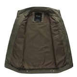 Men’s Plus Size Military Cargo Jacket – Spring & Autumn | Sizes M–6XL | Lightweight, Breathable, Tactical Style thumbnail 3
