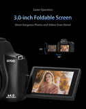 Ordro G700 4K Digital Camera – 12x Optical Zoom Camcorder for Photography & Vlogging thumbnail 13
