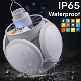 Solar Folding LED Camping Lantern – USB Rechargeable Emergency Light with 5 Modes & Hook (2400mAh, Waterproof, Remote Optional) thumbnail 5