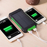 200,000mAh Solar Power Bank – Heavy-Duty Outdoor Backup Charger with Dual USB, LED Flashlight & Compass thumbnail 12