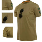 Men’s Quick-Dry Outdoor T-Shirt – Breathable Summer Tee for Hiking, Camping, Trekking & Fishing thumbnail 2
