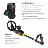 7.4" Waterproof Kids Metal Detector – Lightweight, Adjustable Gold Finder with LCD Screen (24"–35") thumbnail 14