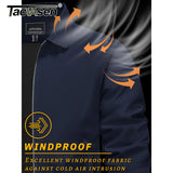 TACVASEN Men’s Lightweight Bomber Jacket – Casual Zip-Up Workwear for Spring & Fall, Water-Resistant Outdoor Windbreaker thumbnail 6
