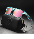 KDEAM Polarized Sunglasses – Unisex Square Frame UV400 Outdoor Eyewear (Red Mirror Lens, Model KD332) thumbnail 40