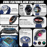 OPPO Watch X Smartwatch – 1.43" AMOLED Display, 4GB MP4/MP3 Player, Bluetooth 5.3, Multi-Sport & Health Tracking, IP68 Waterproof thumbnail 2