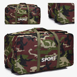 Camouflage Waterproof Oxford Travel Duffle Bag – Large Capacity Moving & Storage Bag thumbnail 2