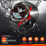 EIGIIS KT76 Smart Watch – 3ATM Waterproof Outdoor Fitness Tracker with Compass, Flashlight, Bluetooth Calling & Health Monitoring thumbnail 10