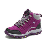 Women’s Outdoor Leather Hiking Boots – Ankle-High, Breathable, Lightweight Trekking Shoes thumbnail 15