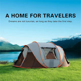 Quick-Open Pop-Up Tent for 5–8 People – Waterproof Hand-Throw Camping & Boat Tent (4-Season, Double Layer) thumbnail 1