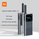 Xiaomi Walkie Talkie 2S – 4W Power, 5KM Range, IP54 Waterproof, 120-Hour Standby, Dual Mode Communication thumbnail 1