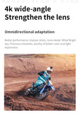 CERASTES V9 4K Ultra HD WiFi Action Camera – Dual Screen, Waterproof, Remote Control, EIS Stabilization thumbnail 14