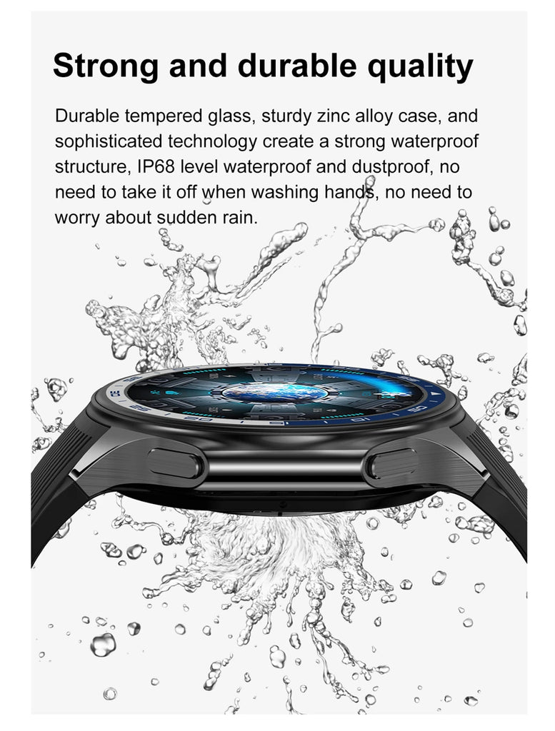 OPPO Watch X Smartwatch – 1.43" AMOLED Display, 4GB MP4/MP3 Player, Bluetooth 5.3, Multi-Sport & Health Tracking, IP68 Waterproof