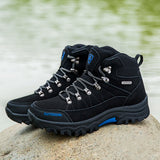 Men’s Waterproof High-Top Hiking & Climbing Shoes – Anti-Slip, Breathable Outdoor Footwear thumbnail 3