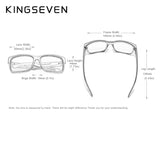 KINGSEVEN Polarized Sports Sunglasses for Men – UV400 Mirror Lens | Model 750 thumbnail 5