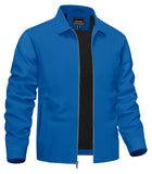 TACVASEN Men’s Lightweight Bomber Jacket – Casual Zip-Up Workwear for Spring & Fall, Water-Resistant Outdoor Windbreaker thumbnail 45