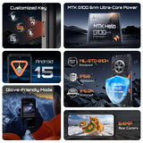 Cubot KingKong Power 5 – Rugged Smartphone with 15300mAh Battery, 6.88" 120Hz Display, Android 15, 16GB RAM + 128GB Storage, IP68/IP69K thumbnail 6