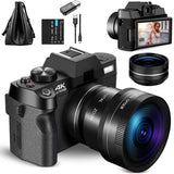 G-Anica 4K Compact Digital Camera – 48MP Vlogging Camera with Flip Screen, Wide-Angle & Macro Lens, WiFi, PC Webcam Mode thumbnail 1