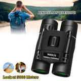 HD 900/1000x25 Long Range Folding Binoculars – Compact 9000M Mini Telescope with BAK4 Prism & FMC Optics thumbnail 3