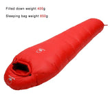 BLACKSNOW White Goose Down Mummy Sleeping Bag – Ultra-Warm, Lightweight, Winter-Ready (4 Thickness Options) thumbnail 21