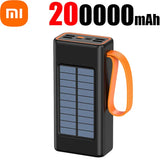 Xiaomi 200000mAh Solar Power Bank – Ultra-High Capacity with Built-in Cables, LED Light & Quick Charge thumbnail 11
